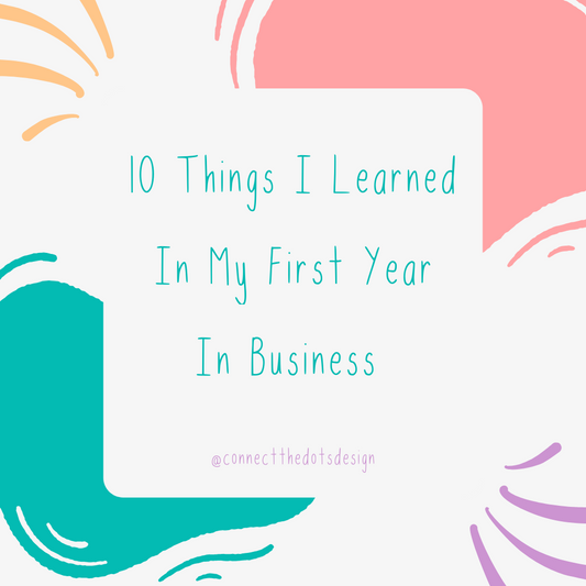 10 Lessons I Learned In My First Year In Business