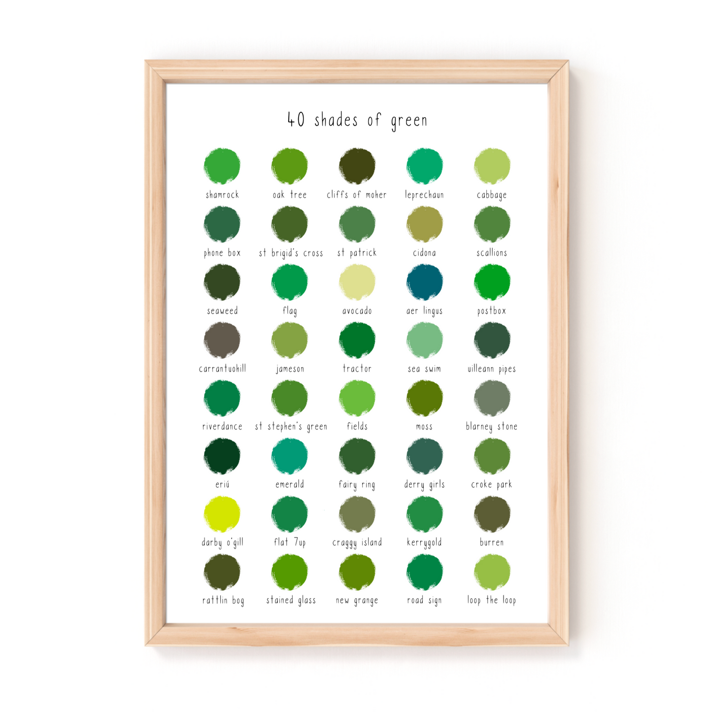 40 Shades of Green