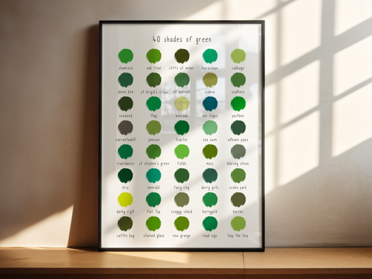 40 Shades of Green