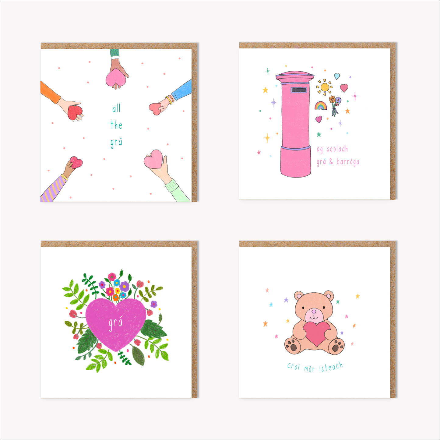 All The Grá Pack of 4