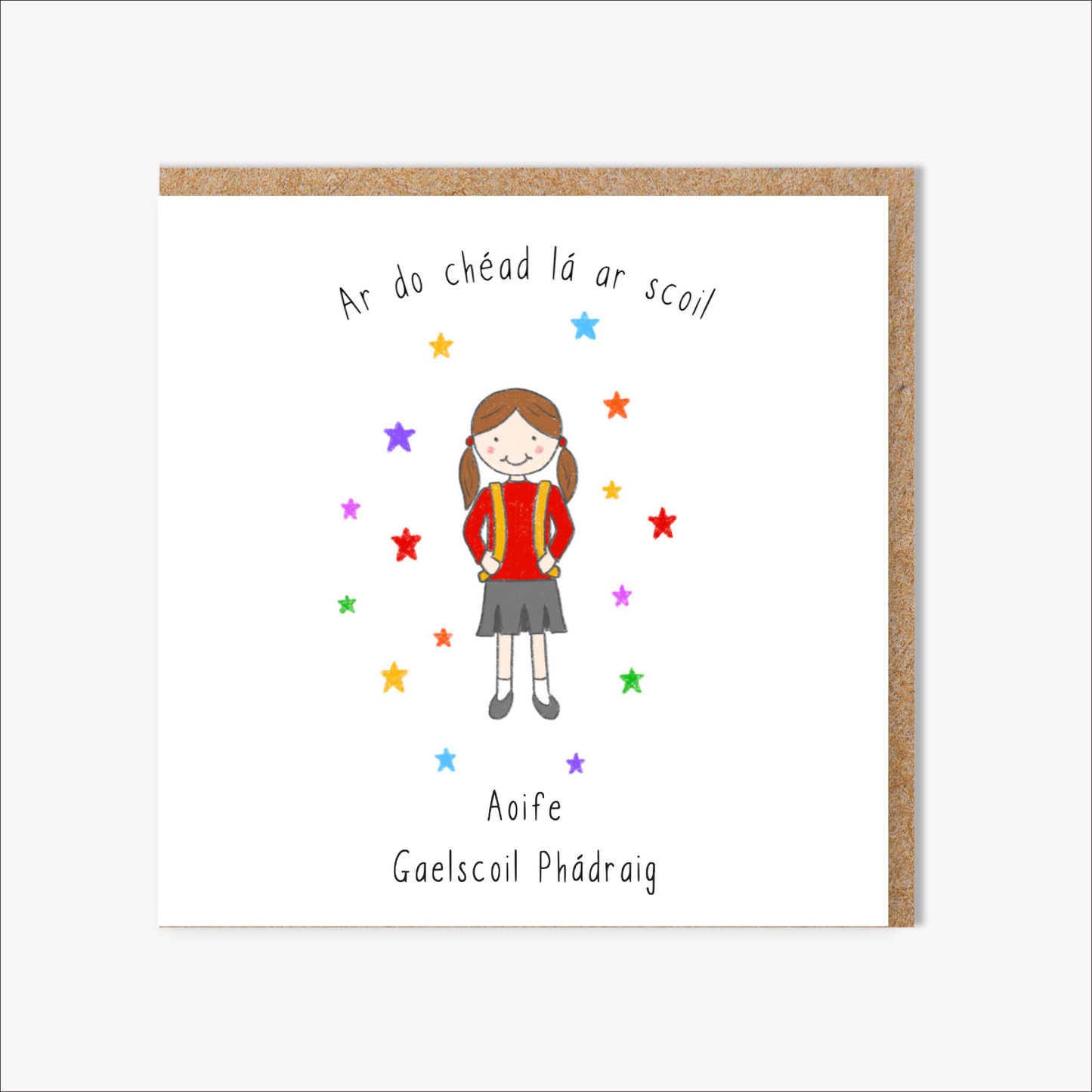 Ar Do Chéad Lá Ar Scoil - Cailín
