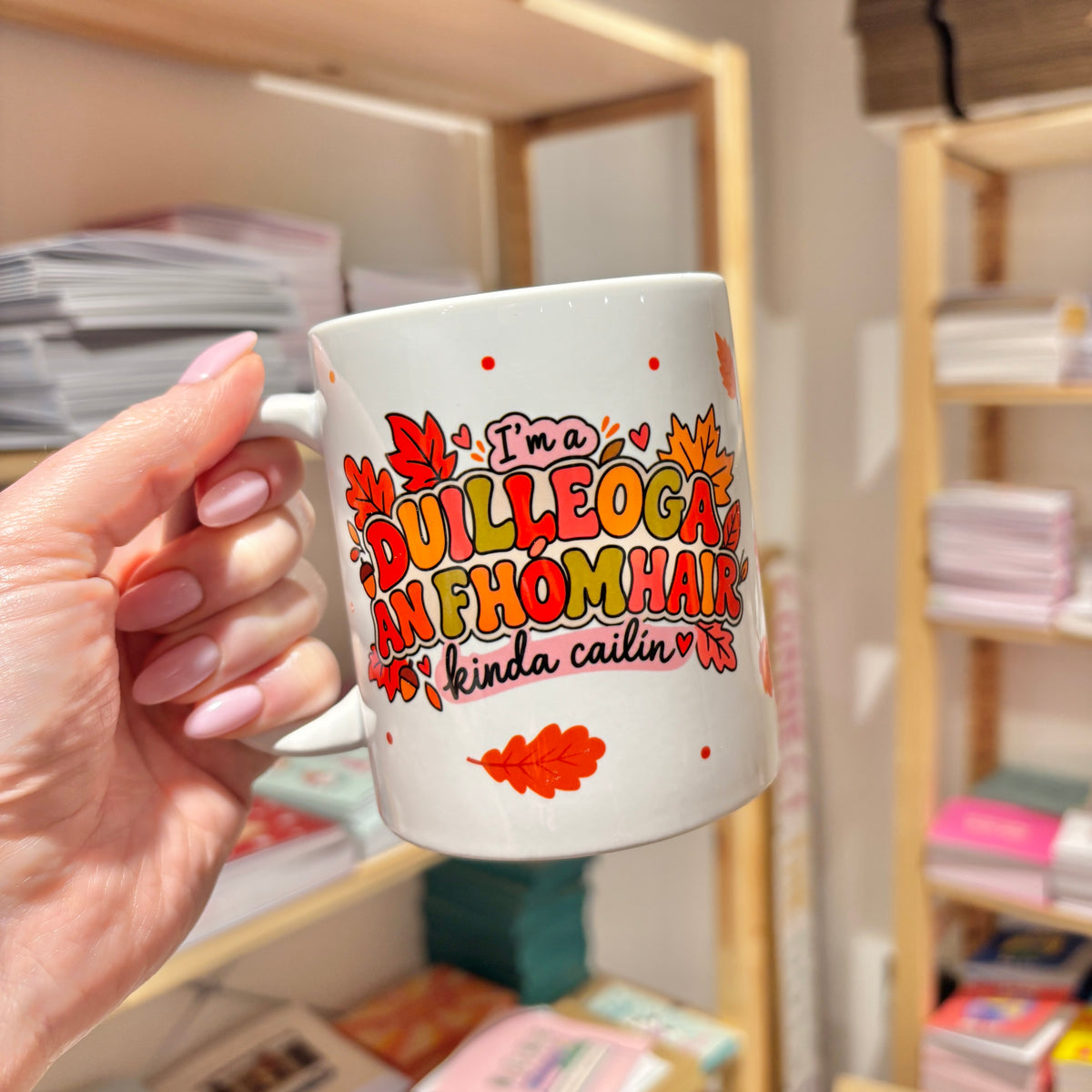 Duilleoga an Fhómhair Mug