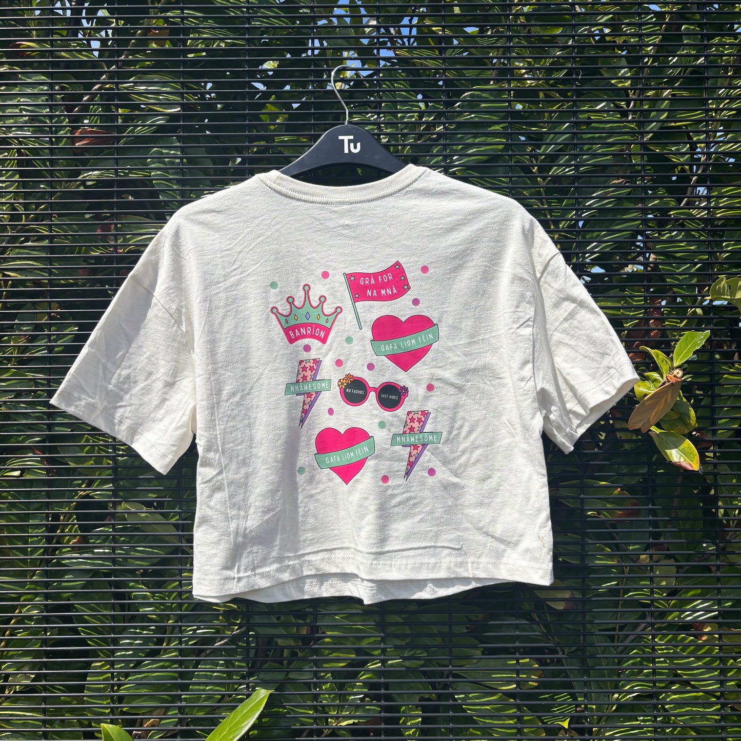 Banríon & Stickers Tee Size S