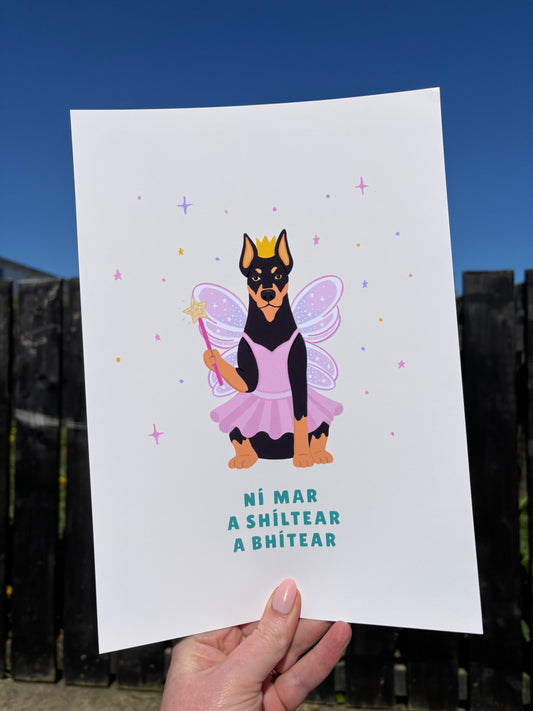 Ní mar a shíltear a bhítear
