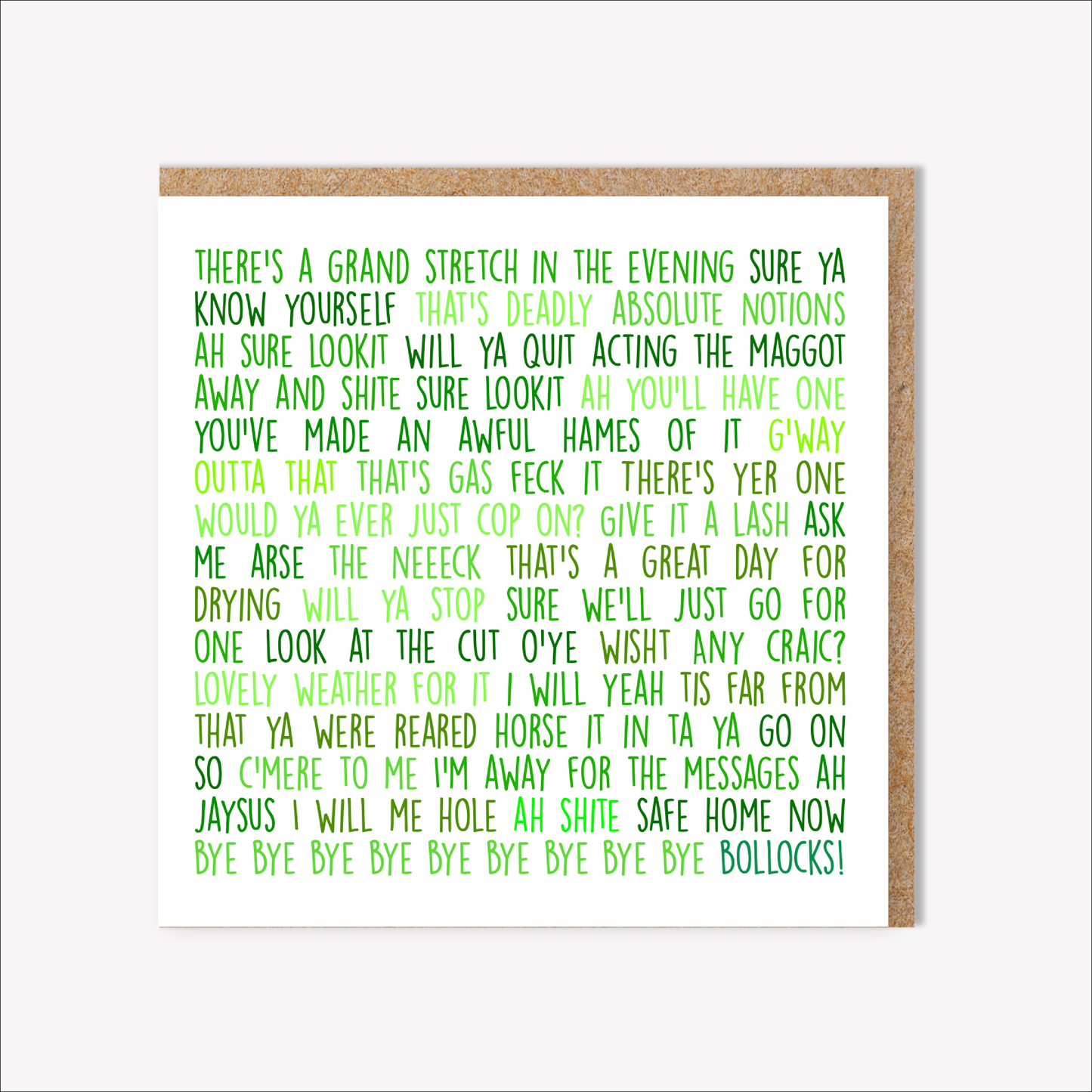 Irish-isms