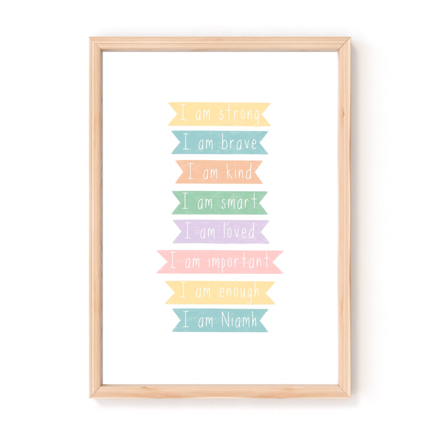 I Am Me - Personalised Print