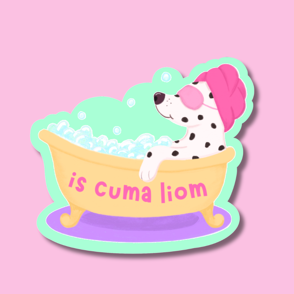 Is Cuma Liom Sticker