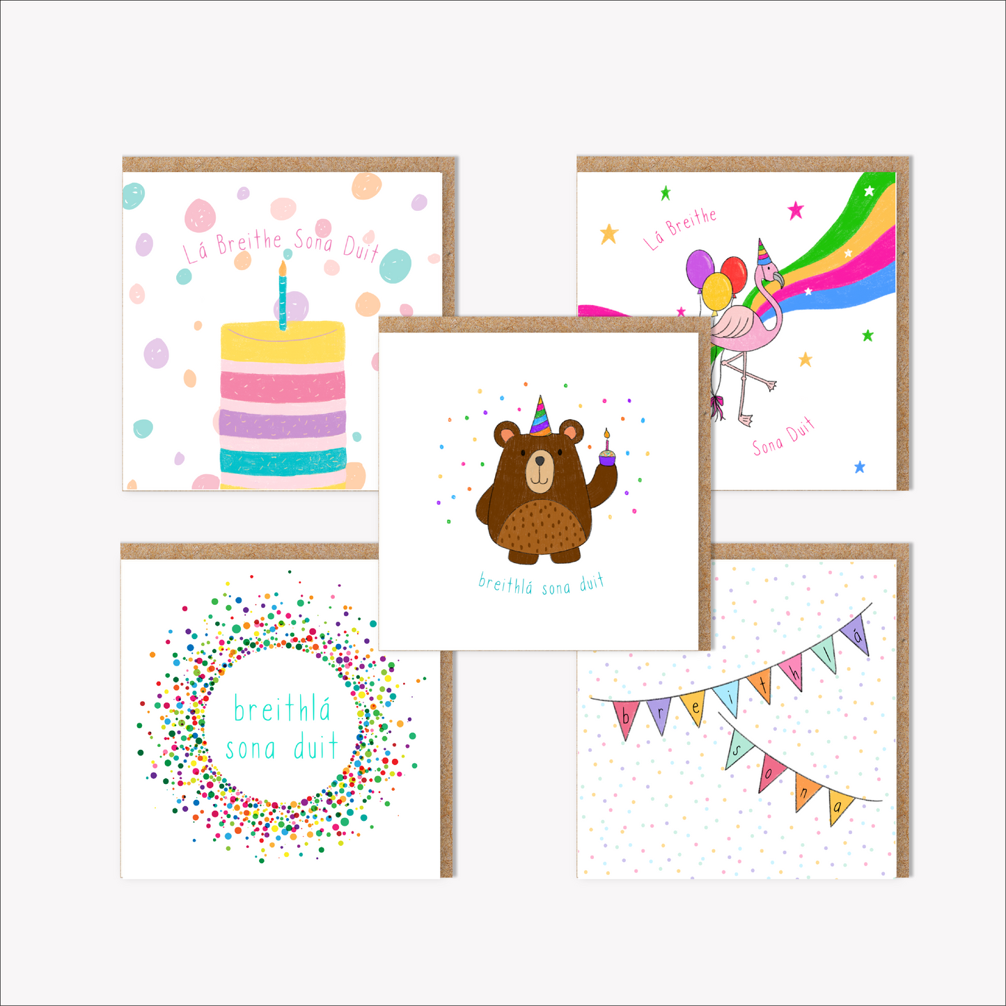 Birthday Bundle (No ages) Pack of 5