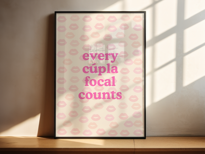 Every cúpla focal counts