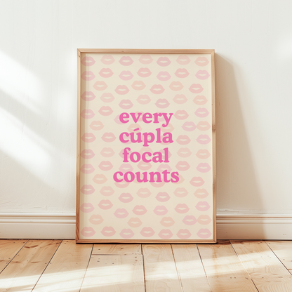 Every cúpla focal counts