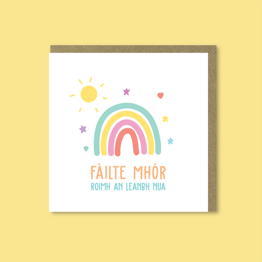 Fáilte Mhór Roimh an Leanbh Nua