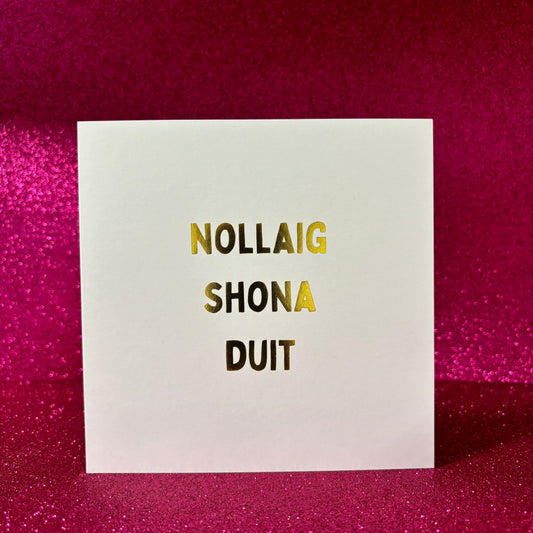 Nollaig Shona Duit Gold