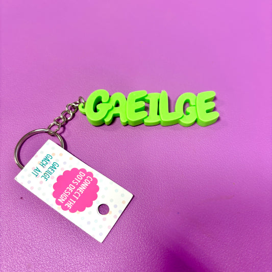 Gaeilge Keychain