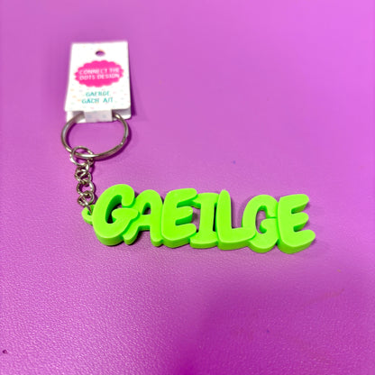 Gaeilge Keychain