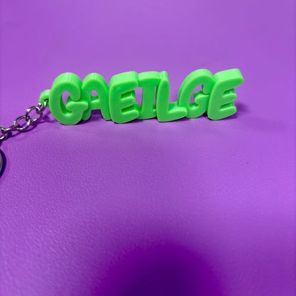 Gaeilge Keychain