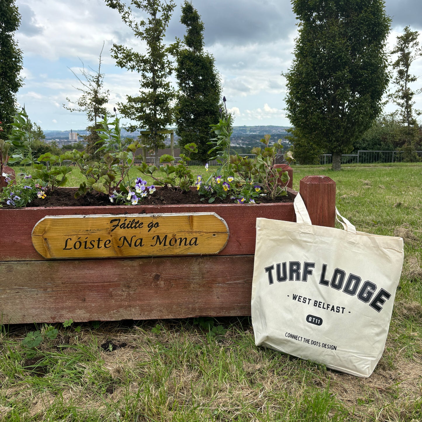 Turf Lodge Tote Bag