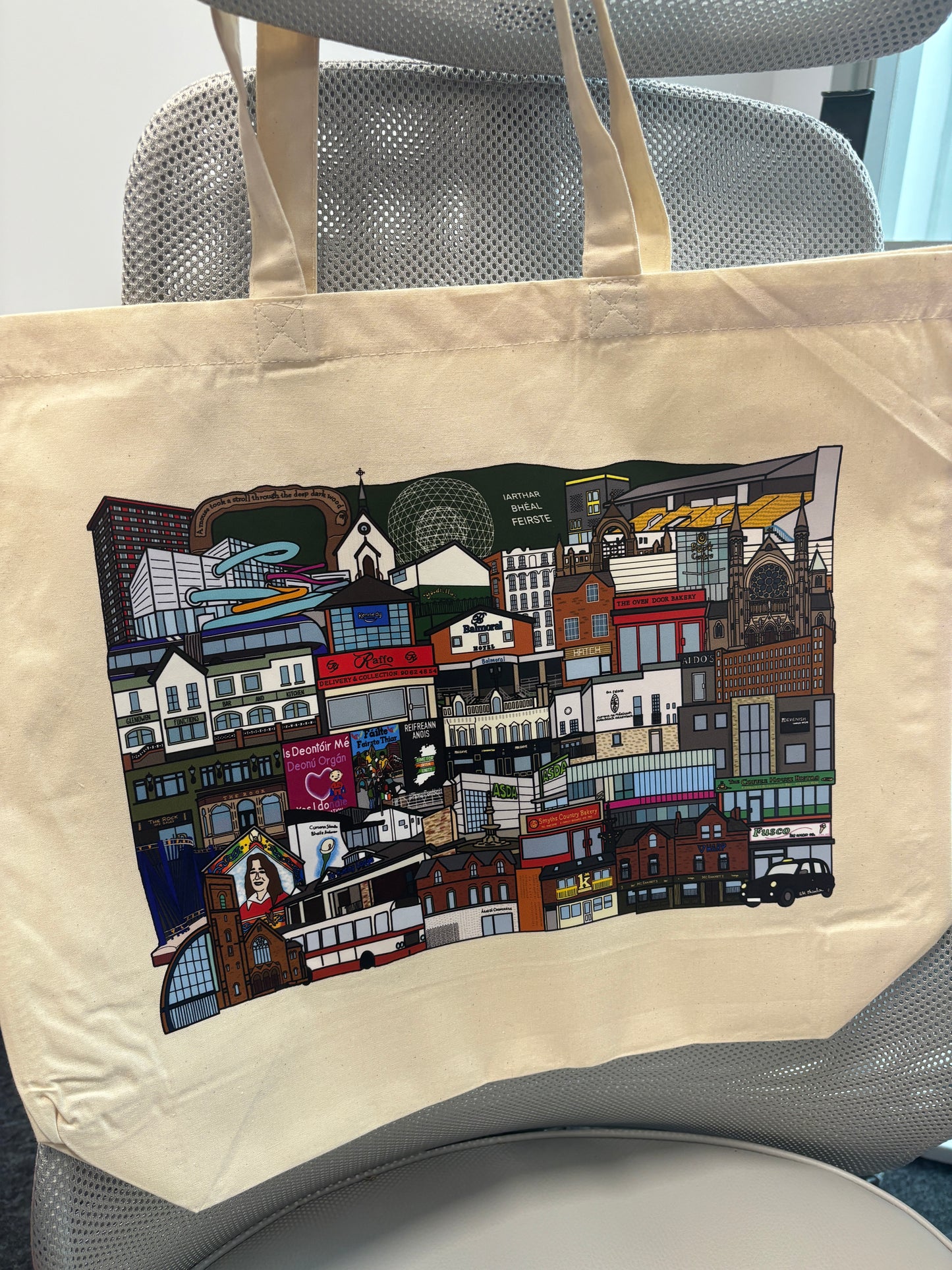 West Belfast Tote Bag