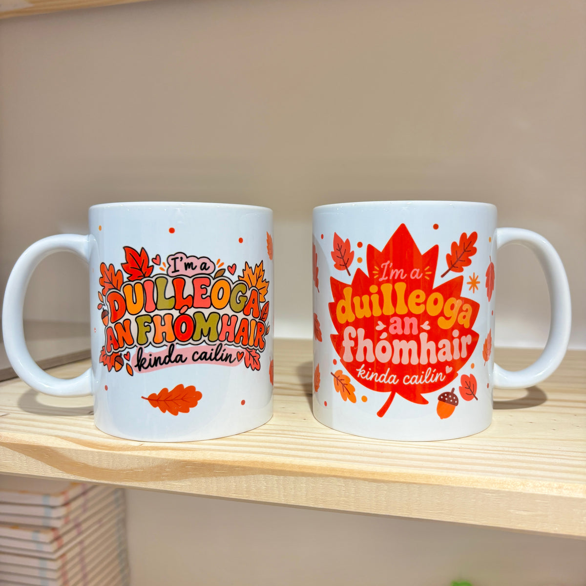 Duilleoga an Fhómhair Mug
