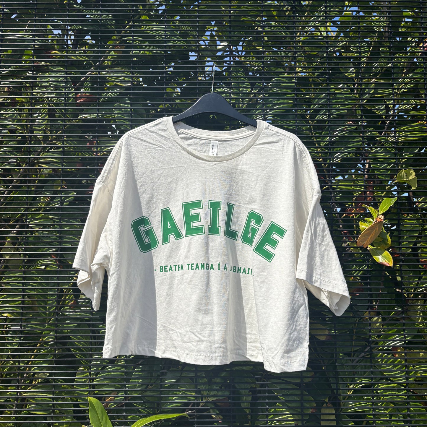 Gaeilge Tee Size L
