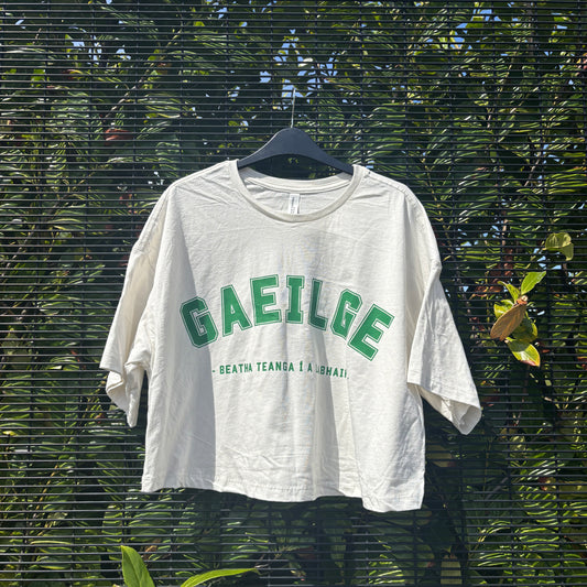 Gaeilge Tee Size L