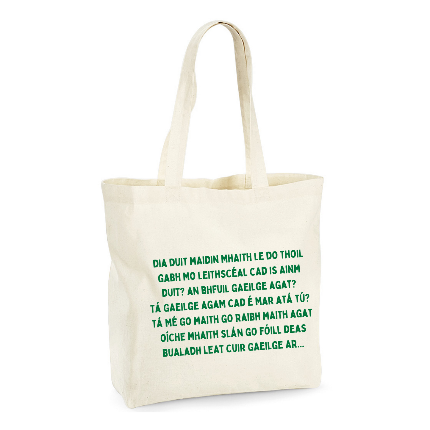 Cúpla Focal Tote Bag