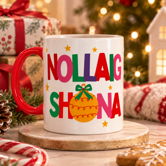 Nollaig Shona Bauble Mug