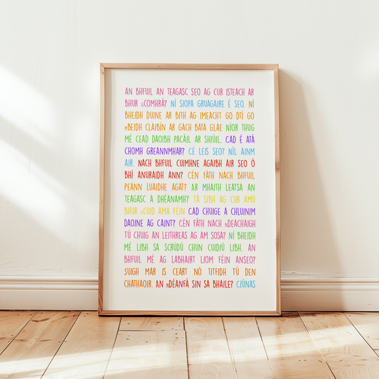 Teacher-isms Gaeilge Print