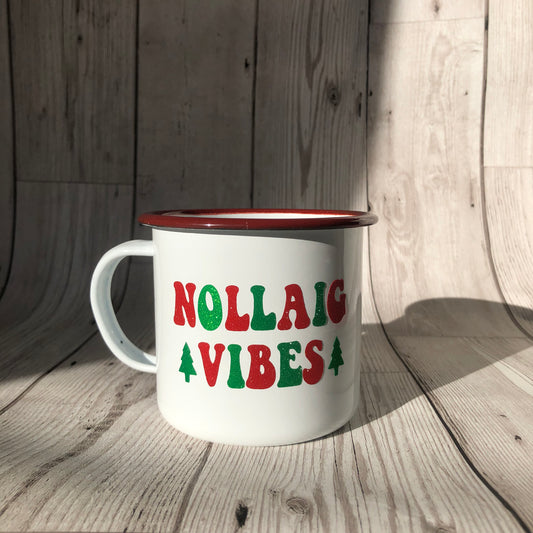 Set of Nollaig Vibes Mugs