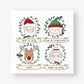 Pack of 5 Foireann na Nollag